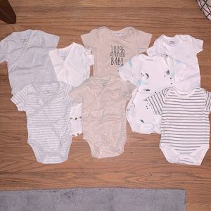 0-3 month onsies